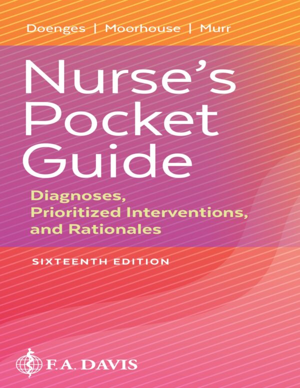 Nurses Pocket Guide 16th Edition